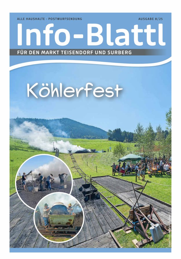 Infoblattl Teisendorf Titelblatt 08/2025