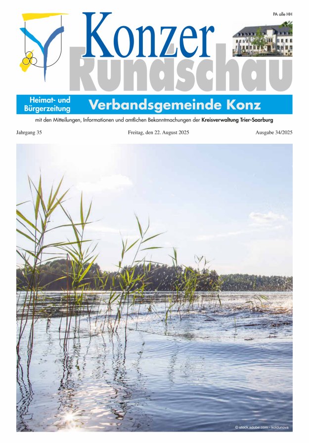 Konzer Rundschau Titelblatt 34/2025
