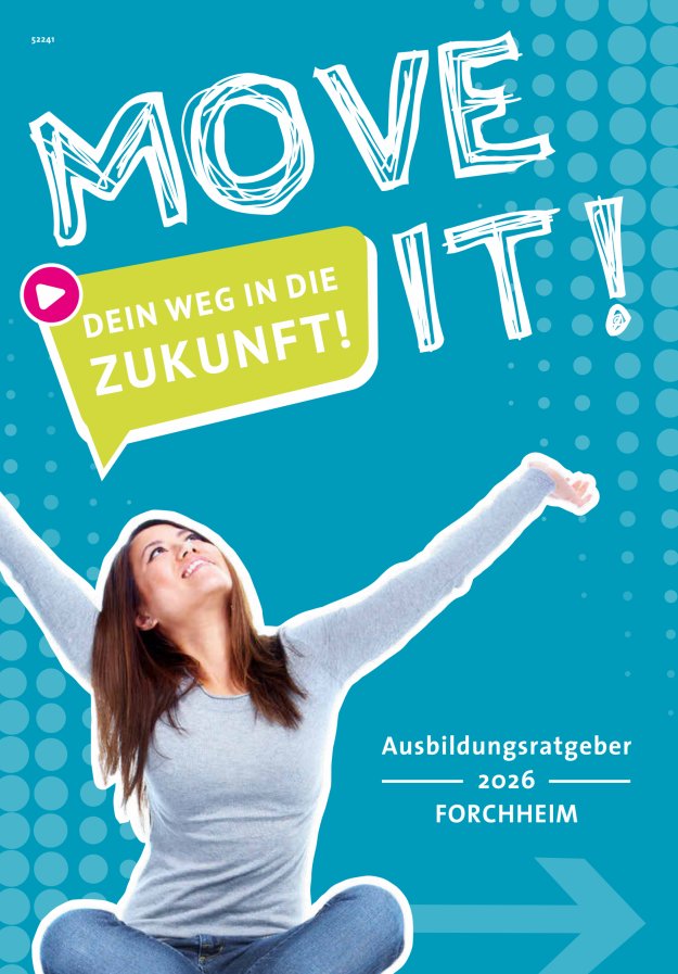 MoveIT - Ausbildungsratgeber Forchheim Titelblatt 05/2025
