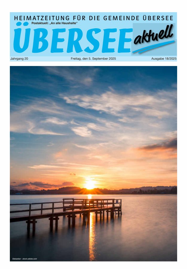 Übersee Aktuell Titelblatt 18/2025