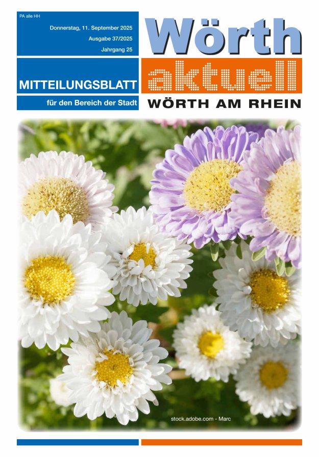 Wörth aktuell Titelblatt 37/2025