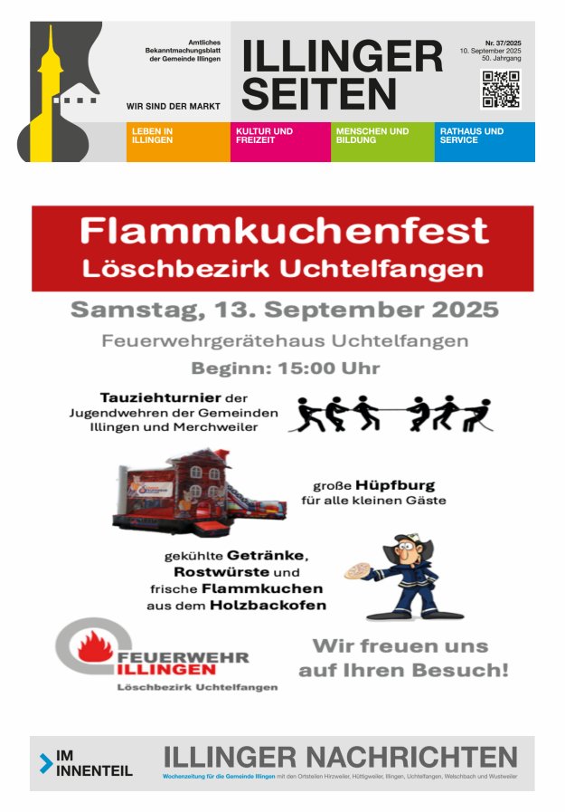 Illinger Seiten Titelblatt 37/2025
