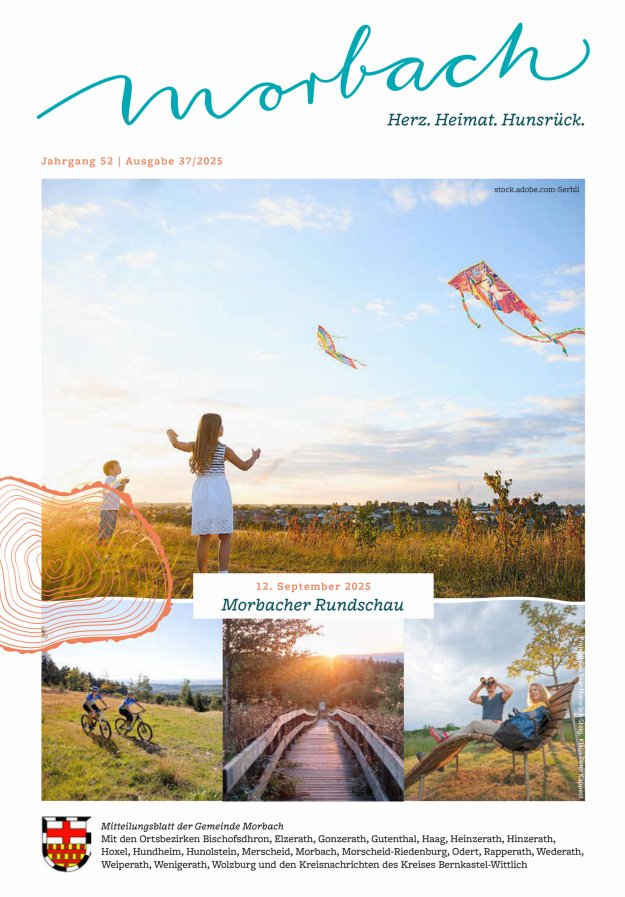 Morbacher Rundschau Titelblatt 37/2025