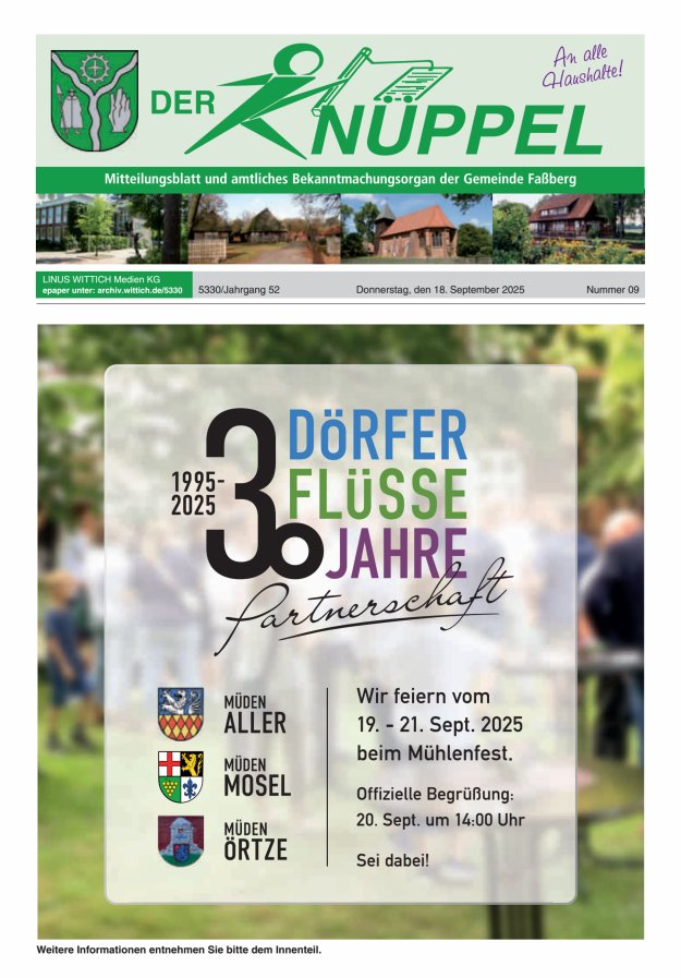 Der Knüppel Titelblatt 09/2025
