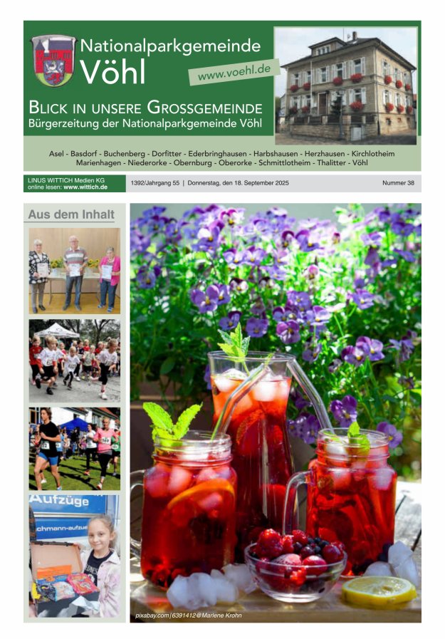 Blick in unsere Grossgemeinde Titelblatt 38/2025