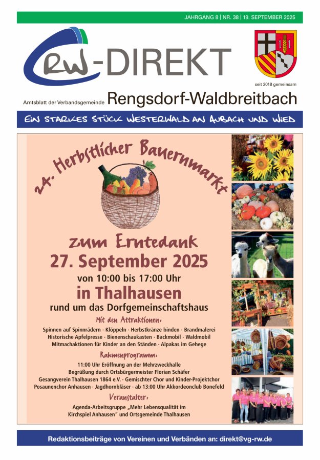 RW-Direkt Titelblatt 38/2025