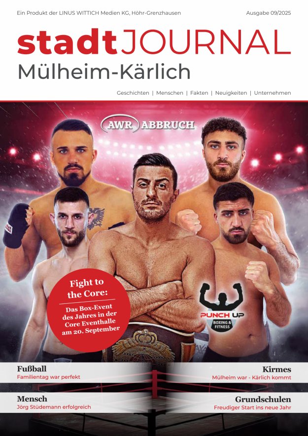 Stadtjournal Mülheim-Kärlich Titelblatt 09/2025