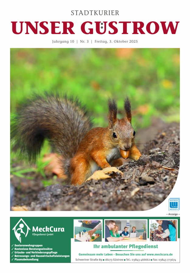 Unser Güstrow Titelblatt 03/2025