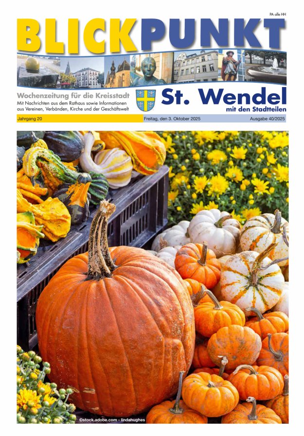 Blickpunkt St Wendel Titelblatt 40/2025