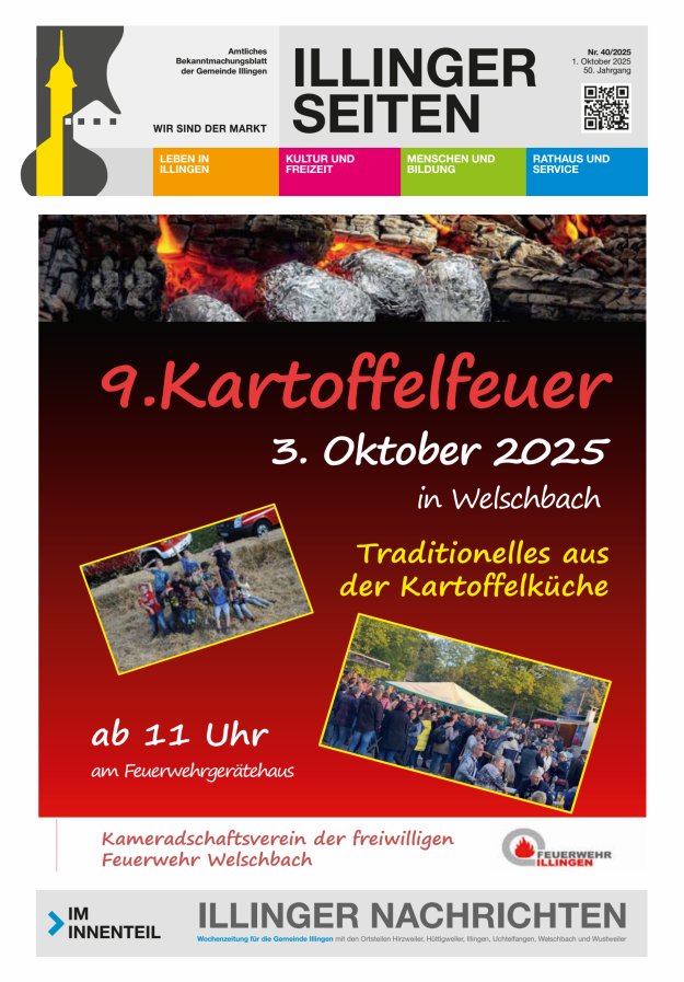 Illinger Seiten Titelblatt 40/2025