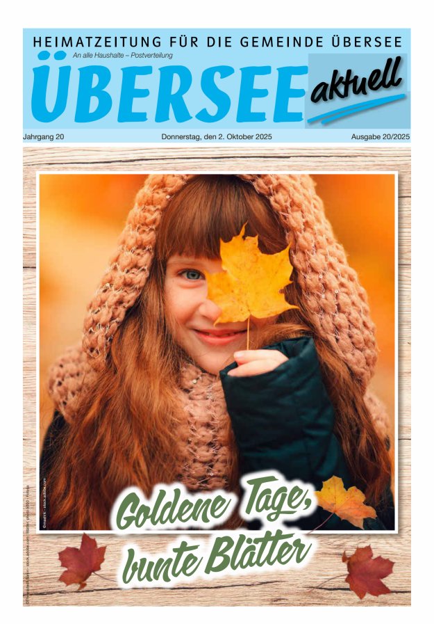 Übersee Aktuell Titelblatt 20/2025