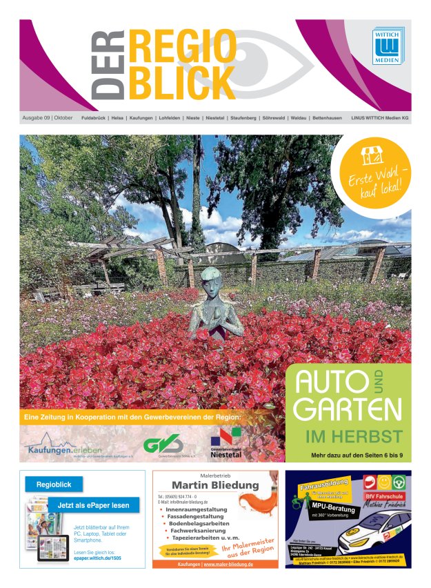 Regioblick Titelblatt 09/2025