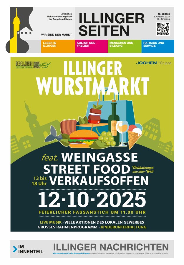 Illinger Seiten Titelblatt 41/2025