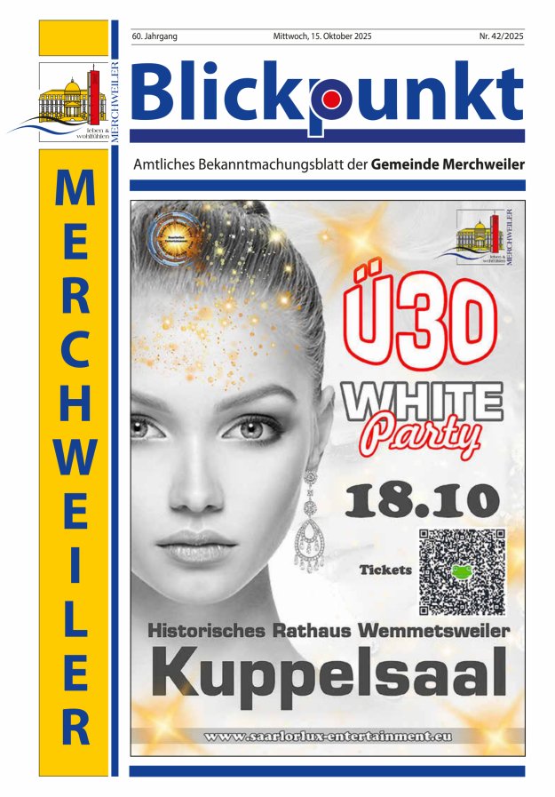 Blickpunkt Merchweiler Titelblatt 42/2025