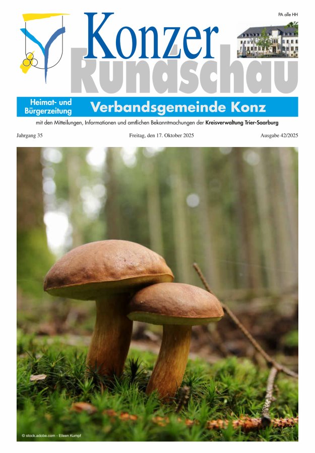 Konzer Rundschau Titelblatt 42/2025