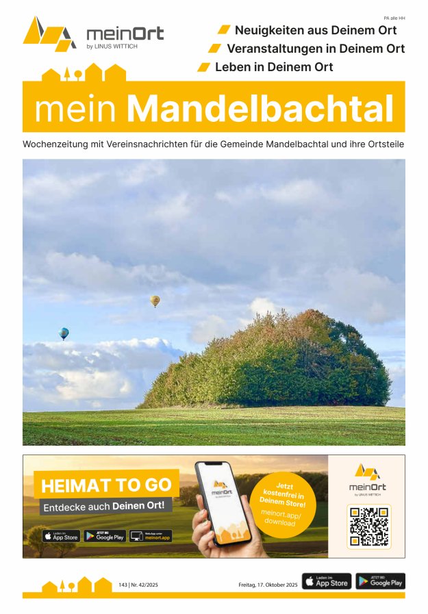 mein Mandelbachtal Titelblatt 42/2025