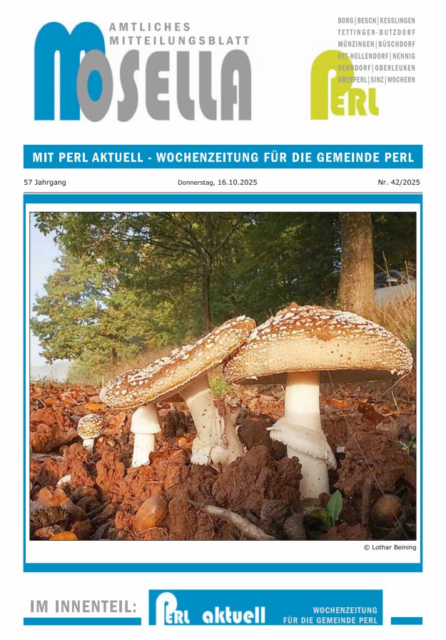 Mosella Perl Titelblatt 42/2025