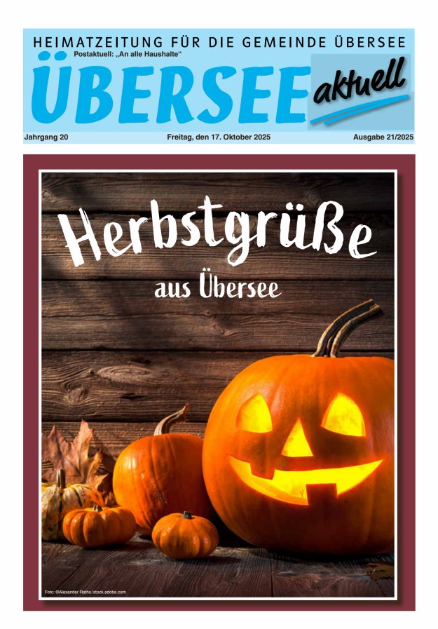 Übersee Aktuell Titelblatt 21/2025