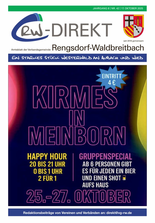 RW-Direkt Titelblatt 42/2025