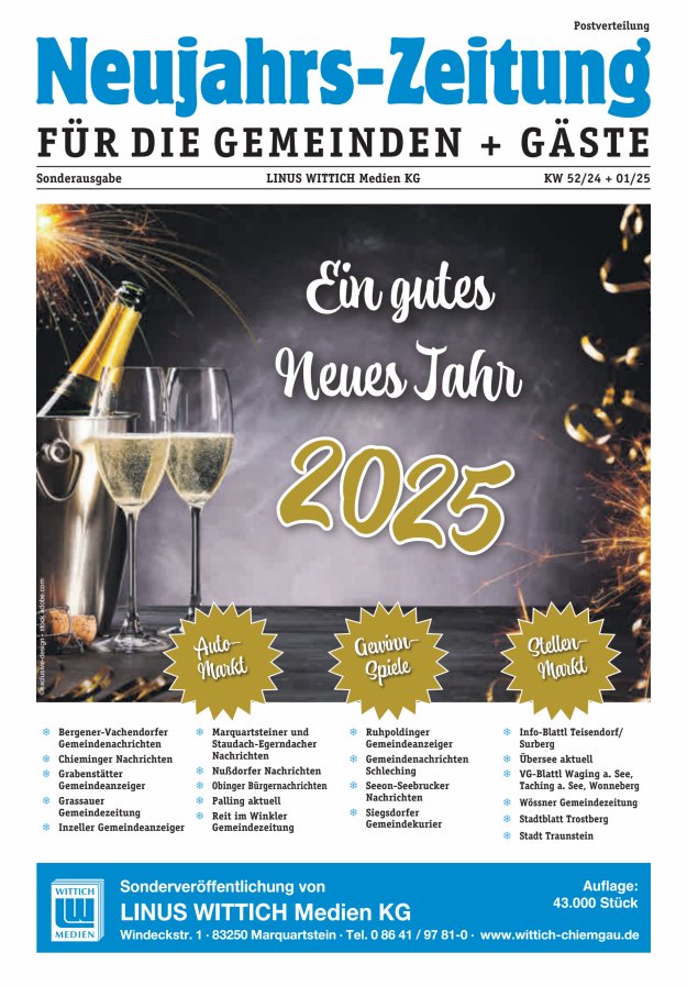 Neujahrszeitung Titelblatt 02/2024