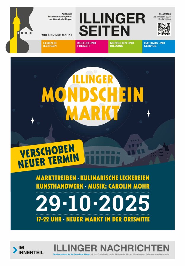 Illinger Seiten Titelblatt 43/2025