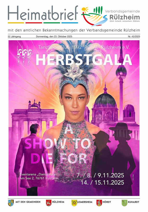 Heimatbrief VG Rülzheim Titelblatt 43/2025