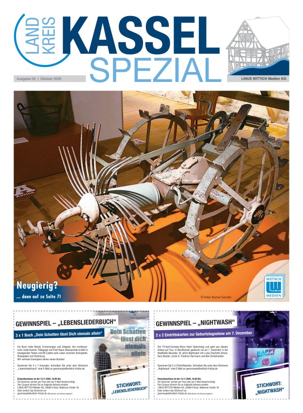 Landkreis Kassel Spezial Titelblatt 05/2025