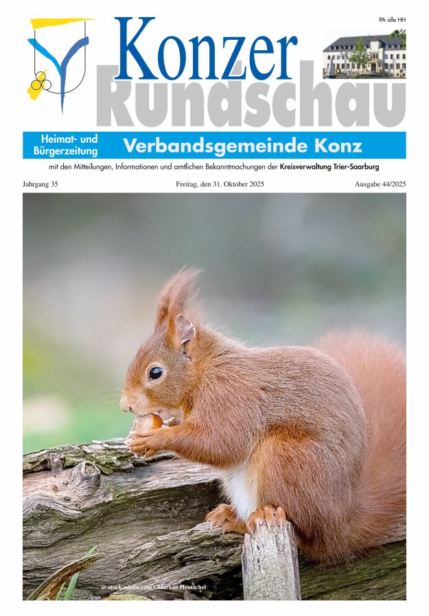 Konzer Rundschau Titelblatt 44/2025