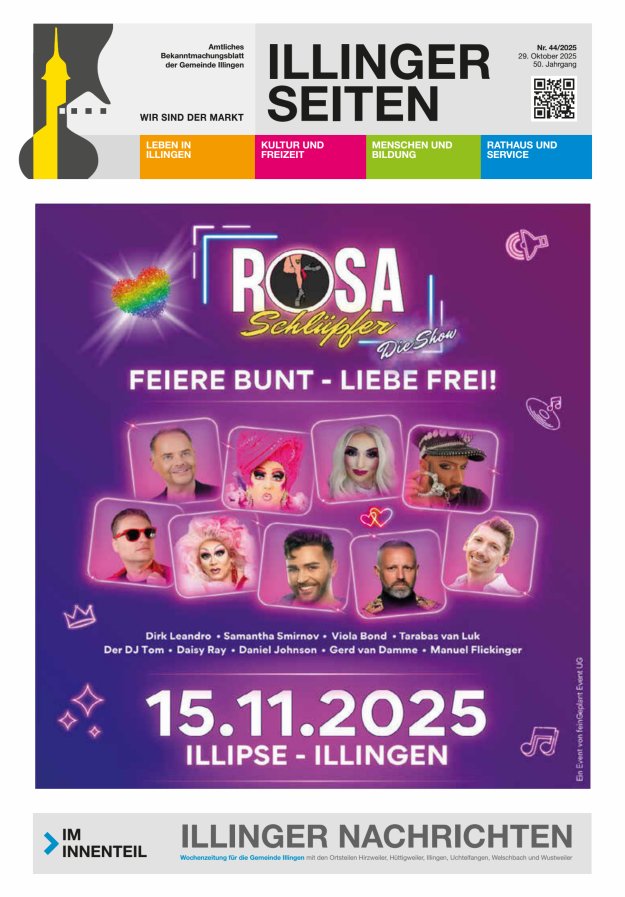 Illinger Seiten Titelblatt 44/2025