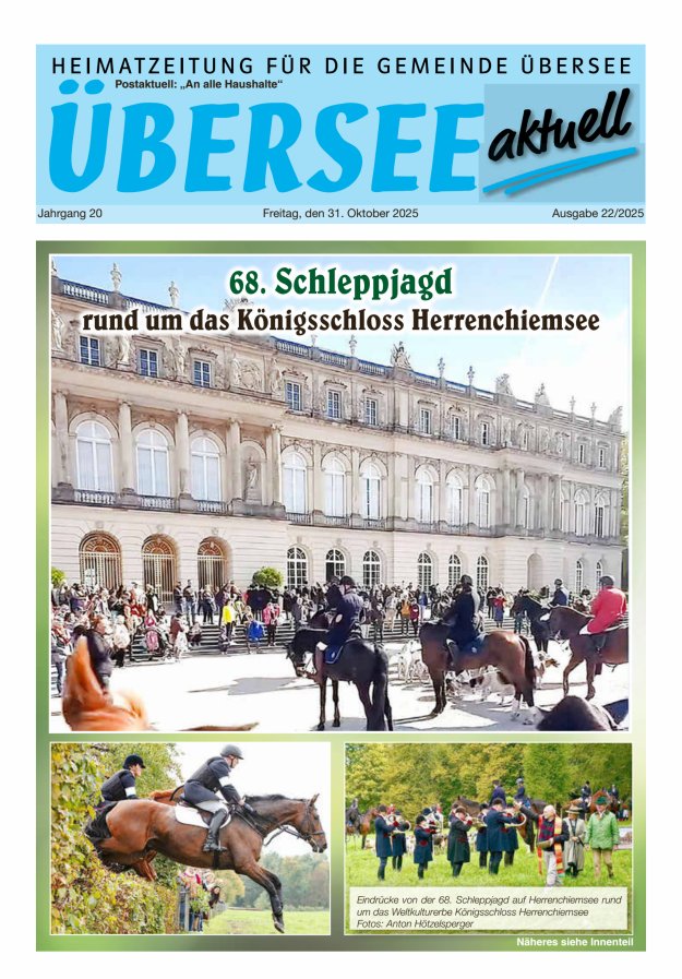Übersee Aktuell Titelblatt 22/2025