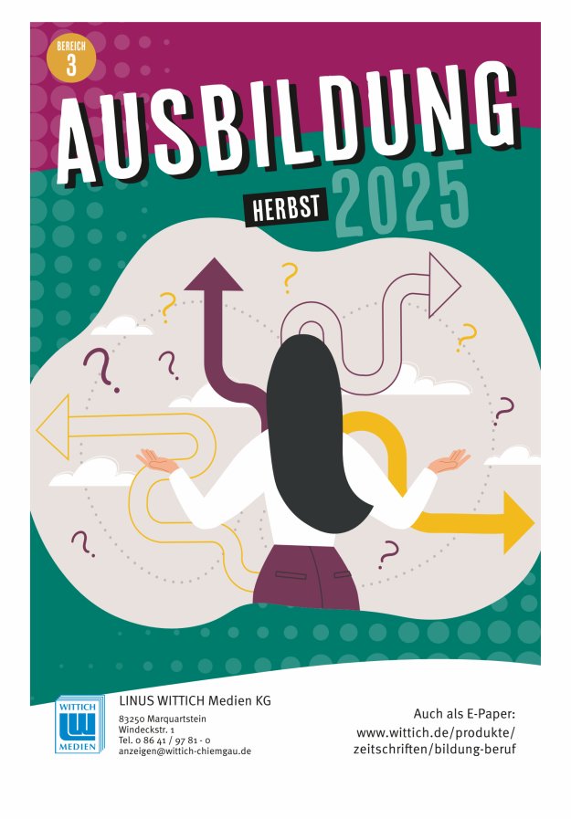 Ausbildungsratgeber Rupertiwinkl Titelblatt 07/2025