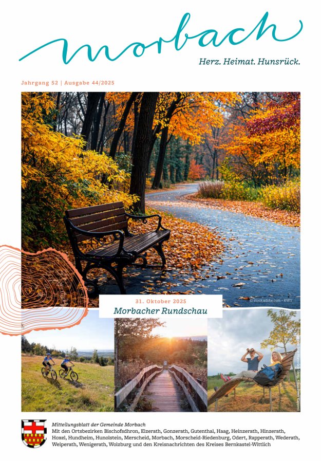Morbacher Rundschau Titelblatt 44/2025