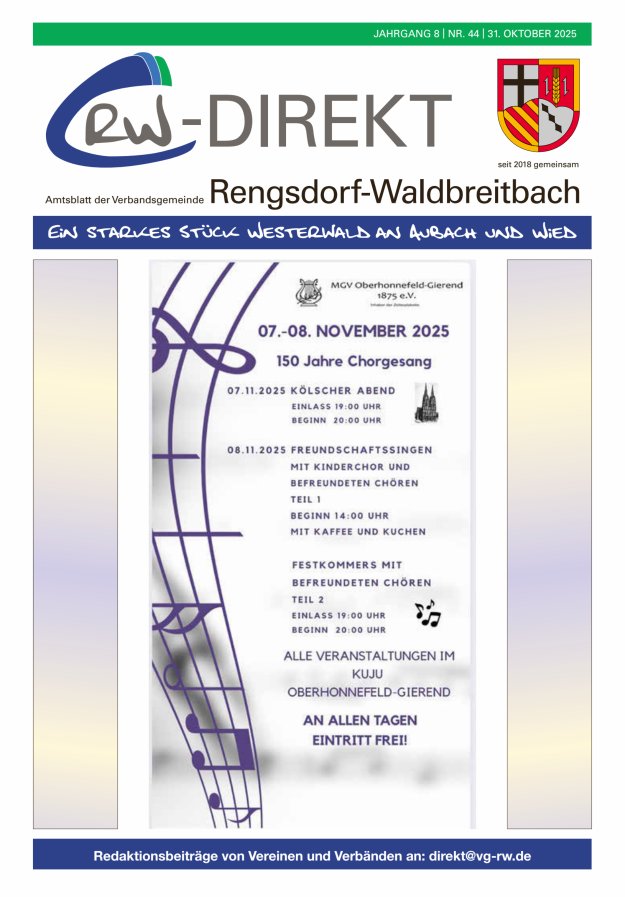 RW-Direkt Titelblatt 44/2025