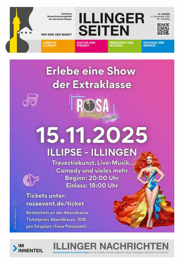 Illinger Seiten Titelblatt 46/2025