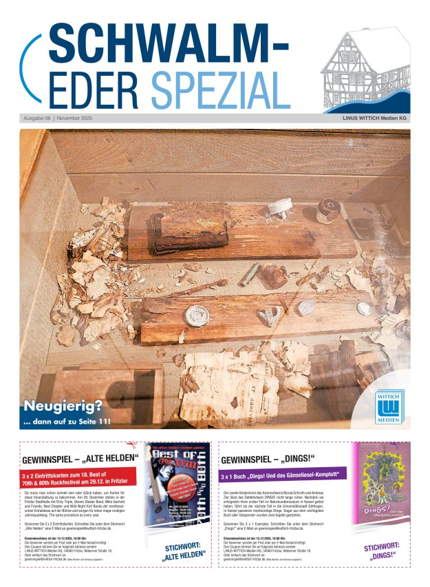 Schwalm-Eder Spezial Titelblatt 06/2025