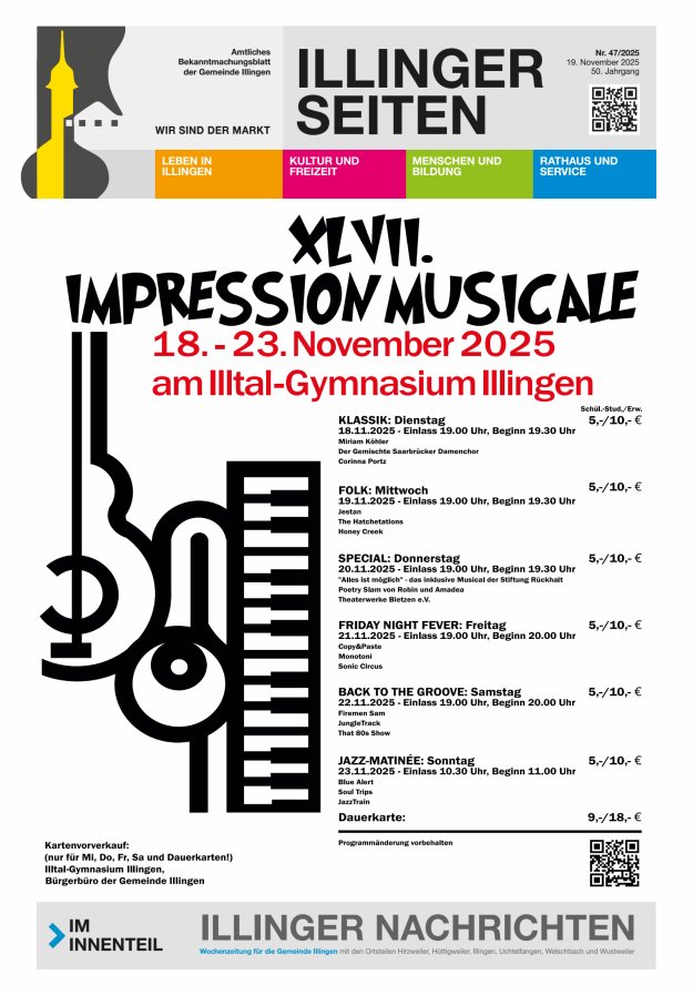 Illinger Seiten Titelblatt 47/2025