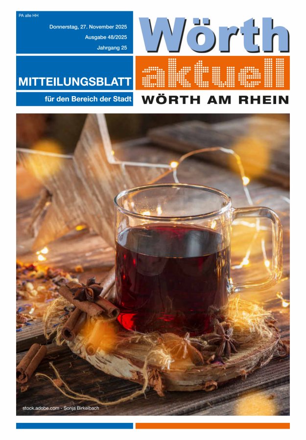 Wörth aktuell Titelblatt 48/2025