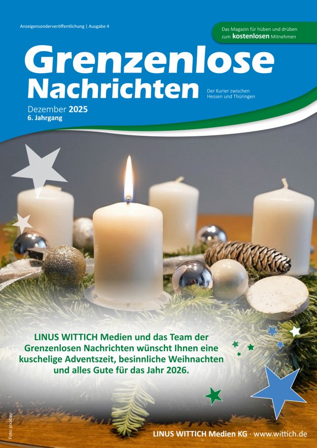 Grenzenlose Nachrichten Titelblatt 04/2025