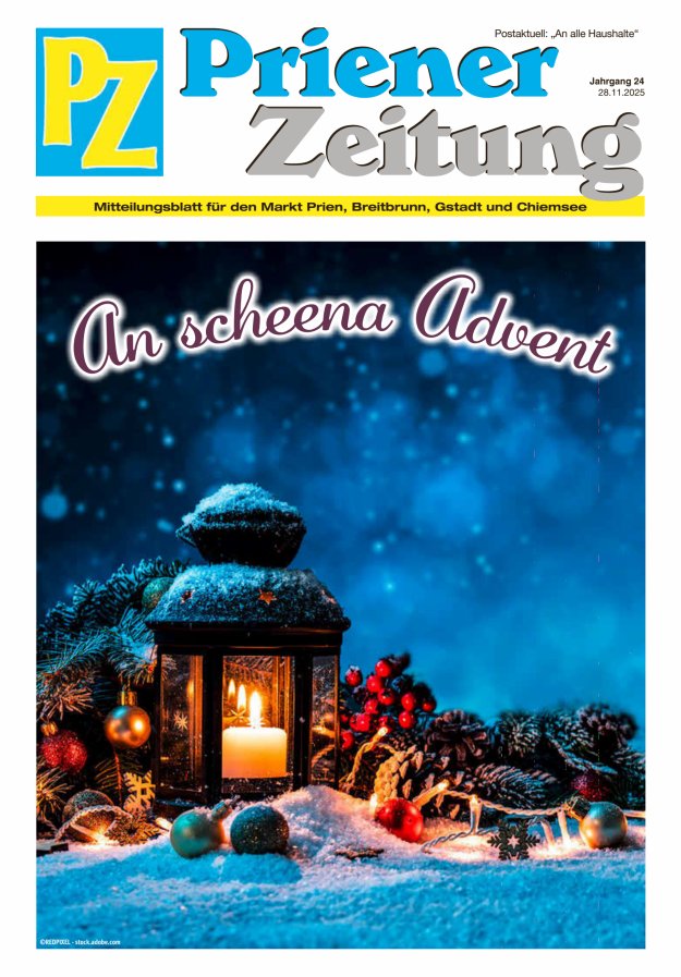 Priener Zeitung Titelblatt 11/2025