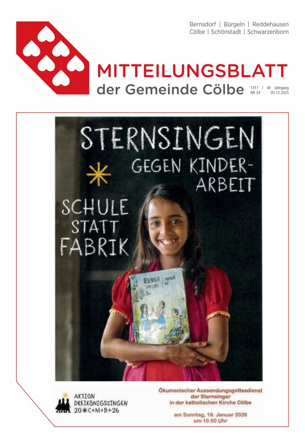 Cölbe Titelblatt 24/2025