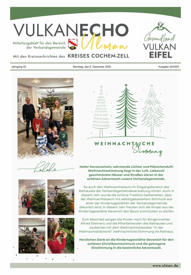 Vulkan Echo VG Ulmen Titelblatt 49/2025