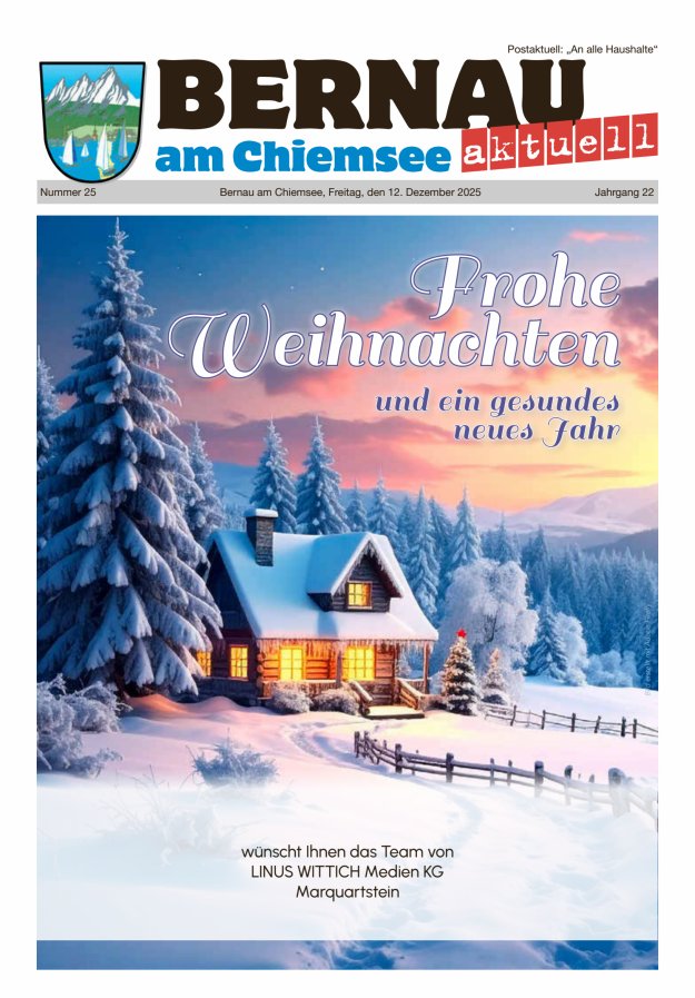 Bernau Aktuell Titelblatt 25/2025