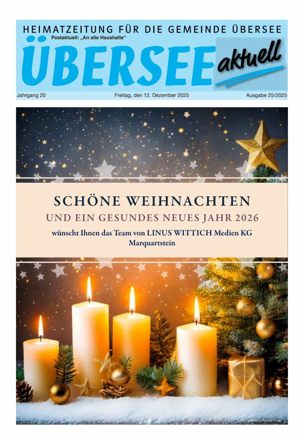 Übersee Aktuell Titelblatt 25/2025