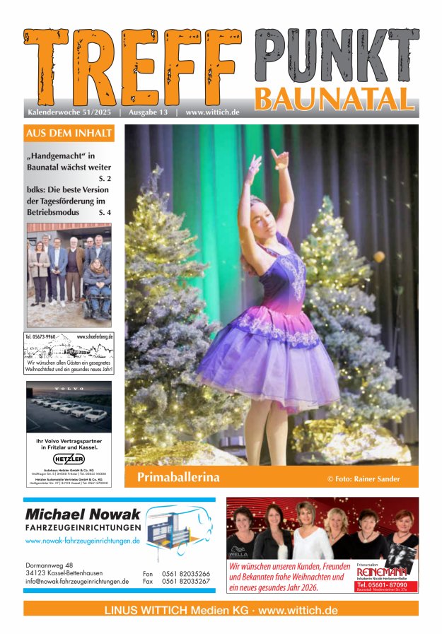 Treffpunkt Bauna Titelblatt 13/2025