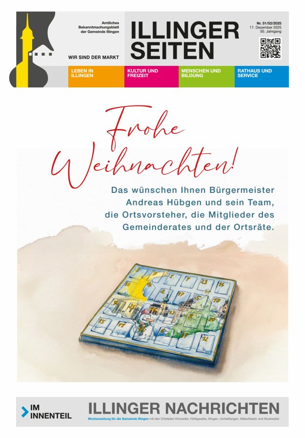 Illinger Seiten Titelblatt 51/2025