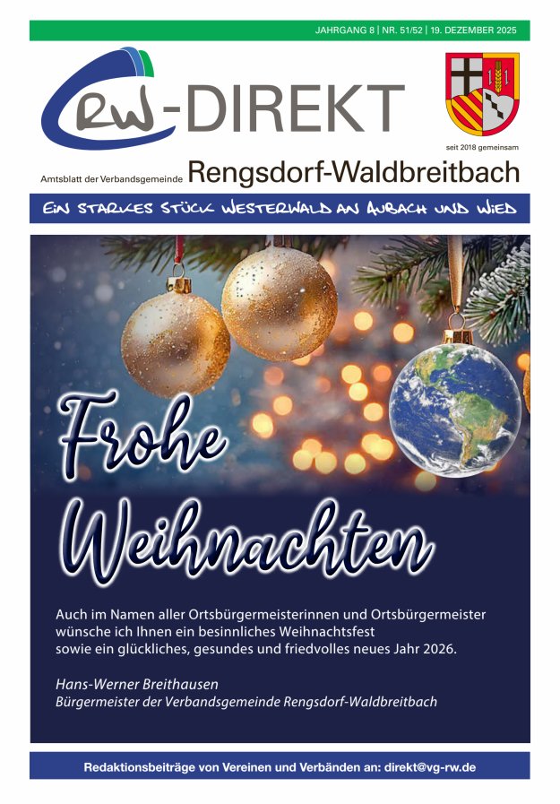 RW-Direkt Titelblatt 51/2025