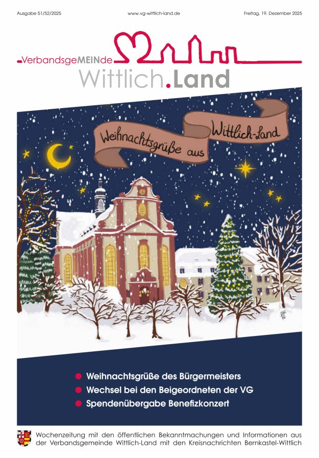 Mein Wittlich.Land Titelblatt 51/2025