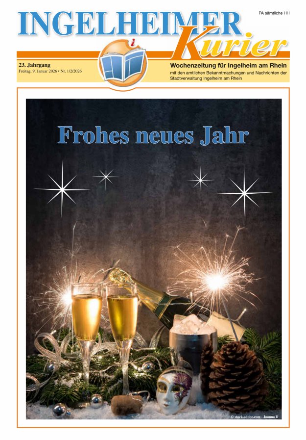 Ingelheimer Kurier Titelblatt 02/2026