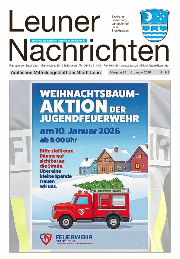Leuner Nachrichten Titelblatt 02/2026