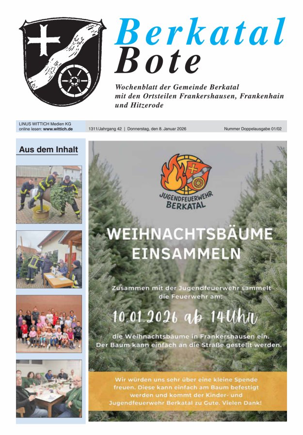 Berkatal Bote Titelblatt 02/2026
